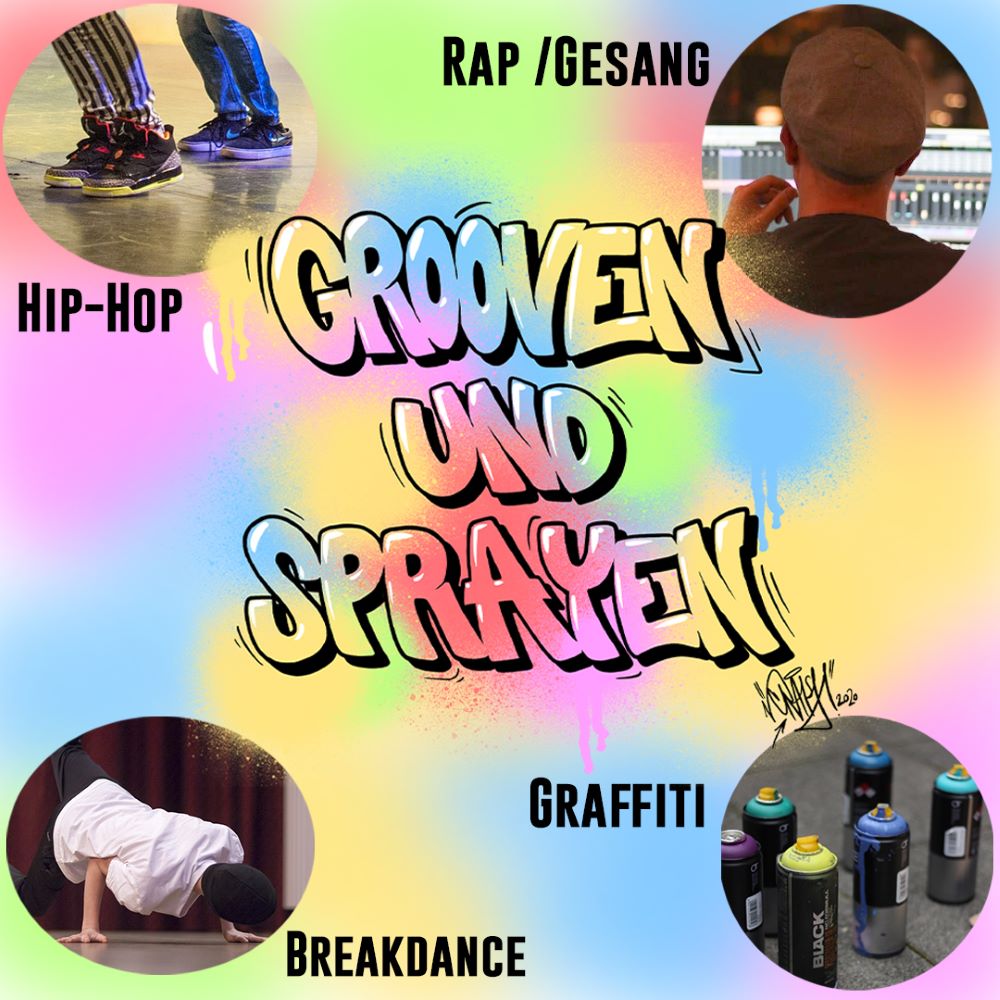Plakat Workshop Grooven und Sprayen