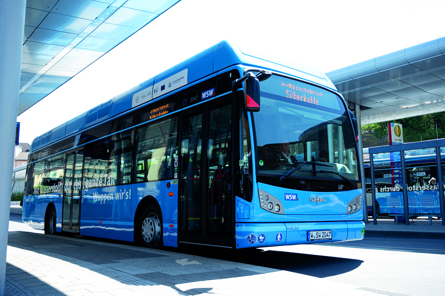Wasserstoffbus Wuppertal
