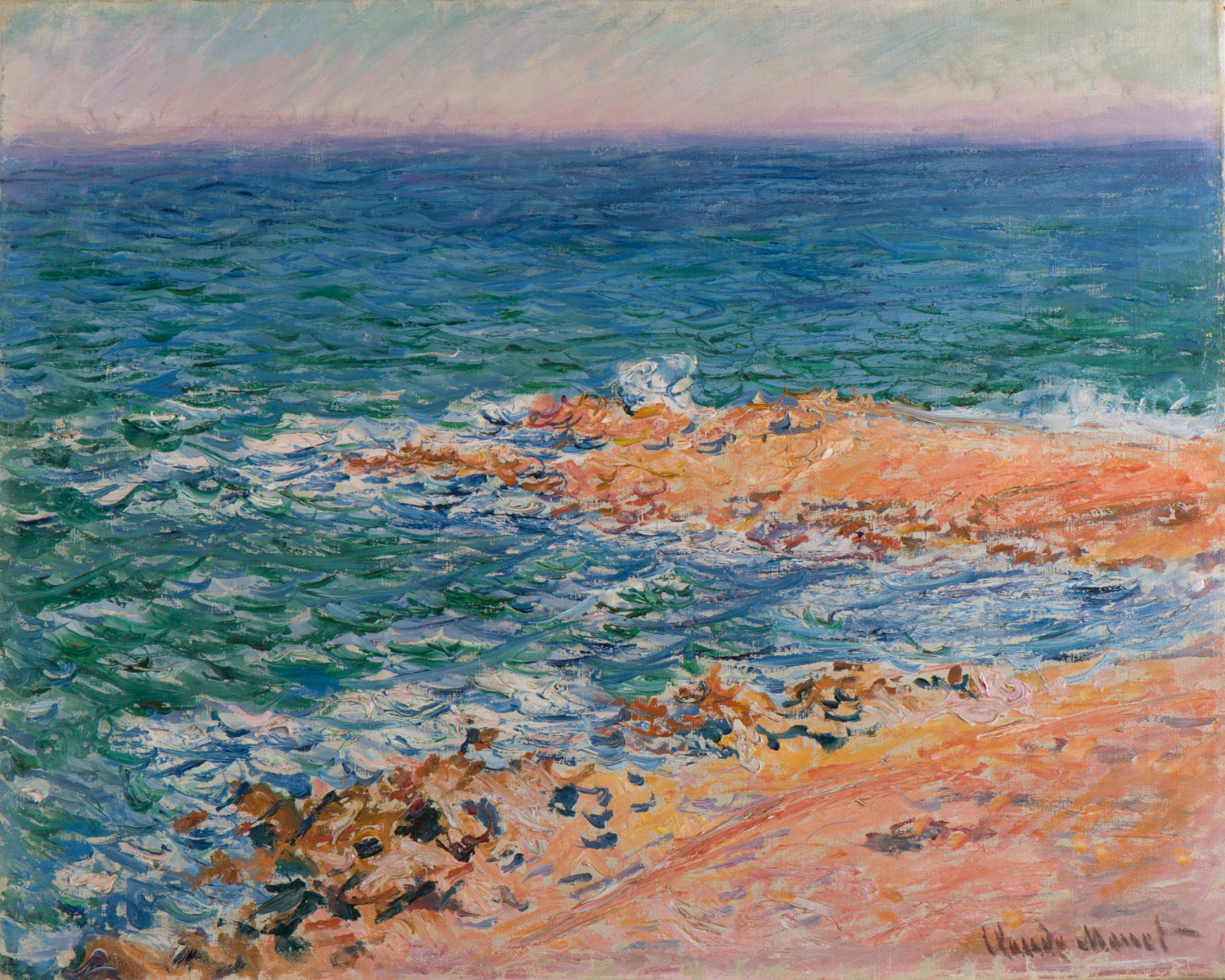 Monet_Claude_Blick auf das Meer