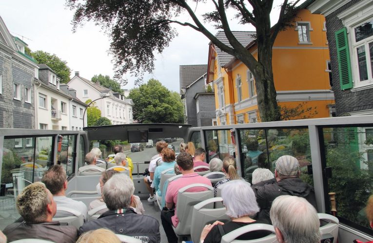 mit dem Cabriobus durch Remscheid