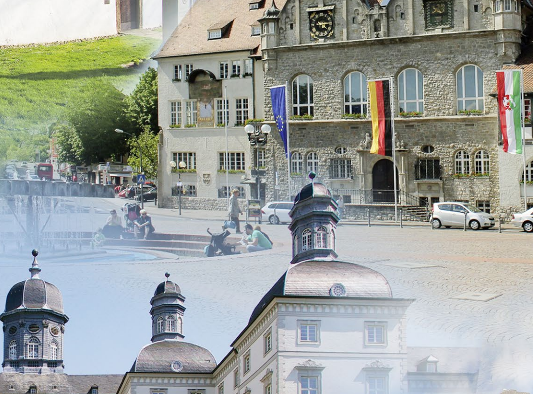 Bergisch Gladbacher Rathaus und Bensberger Schloss: Flyer Schnuppertouren