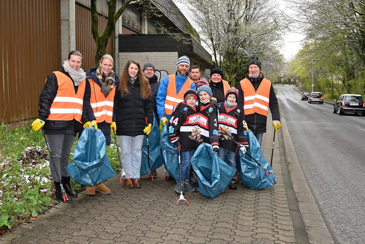 Freiwillige Helfer: Sammeln für ein sauberes Bergisch Gladbach