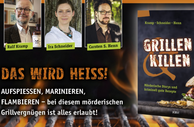Buch Grillen und Killen: Neuerscheinung